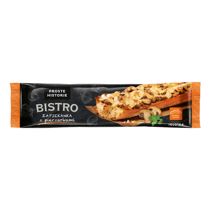 PROSTE HISTORIE BISTRO Zapiekanka z pieczarkami mrożona 200 g