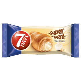 7 DAYS SUPER MAX Rogalik z nadzieniem waniliowym 110 g