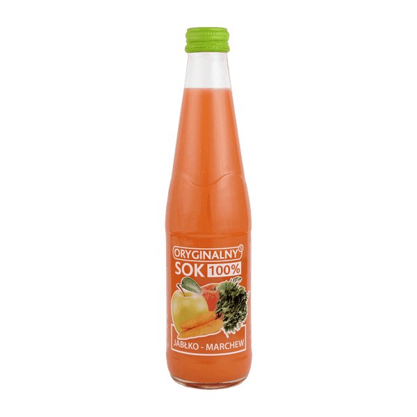 ORYGINALNY SOK Jabłko marchew 330 ml