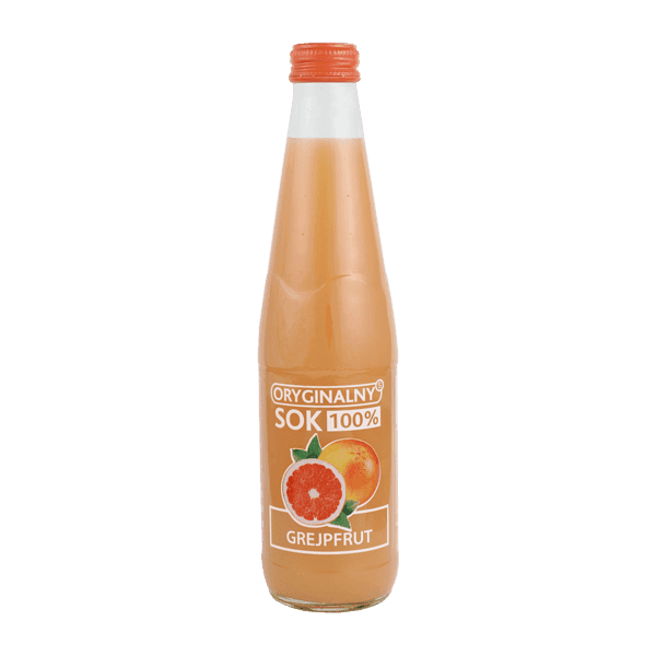 ORYGINALNY SOK Z czerwonych grejfrutów 330 ml