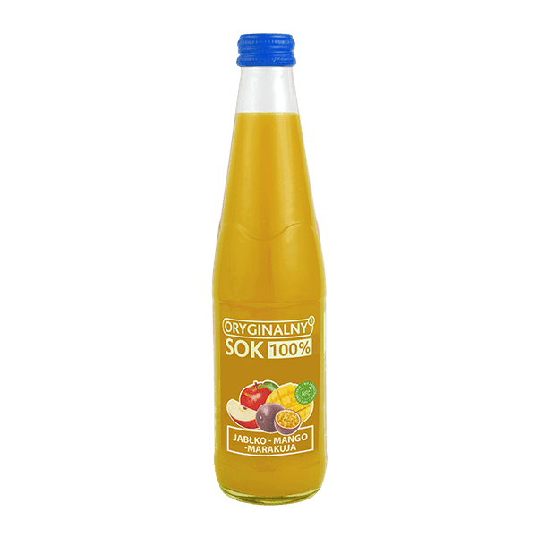 ORYGINALNY SOK Jabłko mango marakuja 330 ml