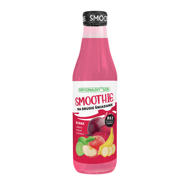 ORYGINALNY SOK Smoothie burak jabłko banan limonka 250 ml