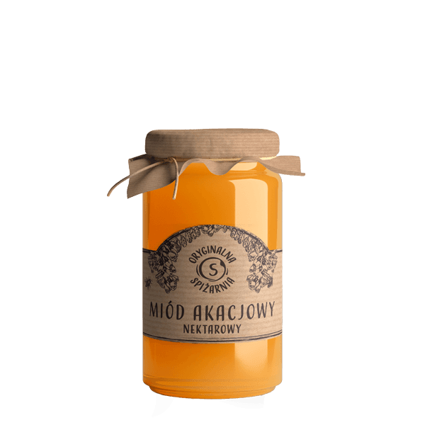 ORYGINALNA SPIŻARNIA Miód akacjowy nektarowy 370 g