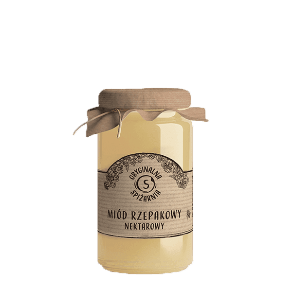ORYGINALNA SPIŻARNIA Miód rzepakowy nektarowy 370 g