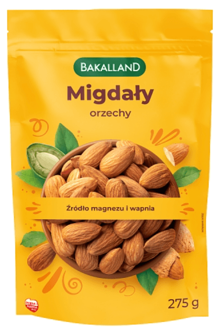 BAKALLAND Migdały łuskane 275 g
