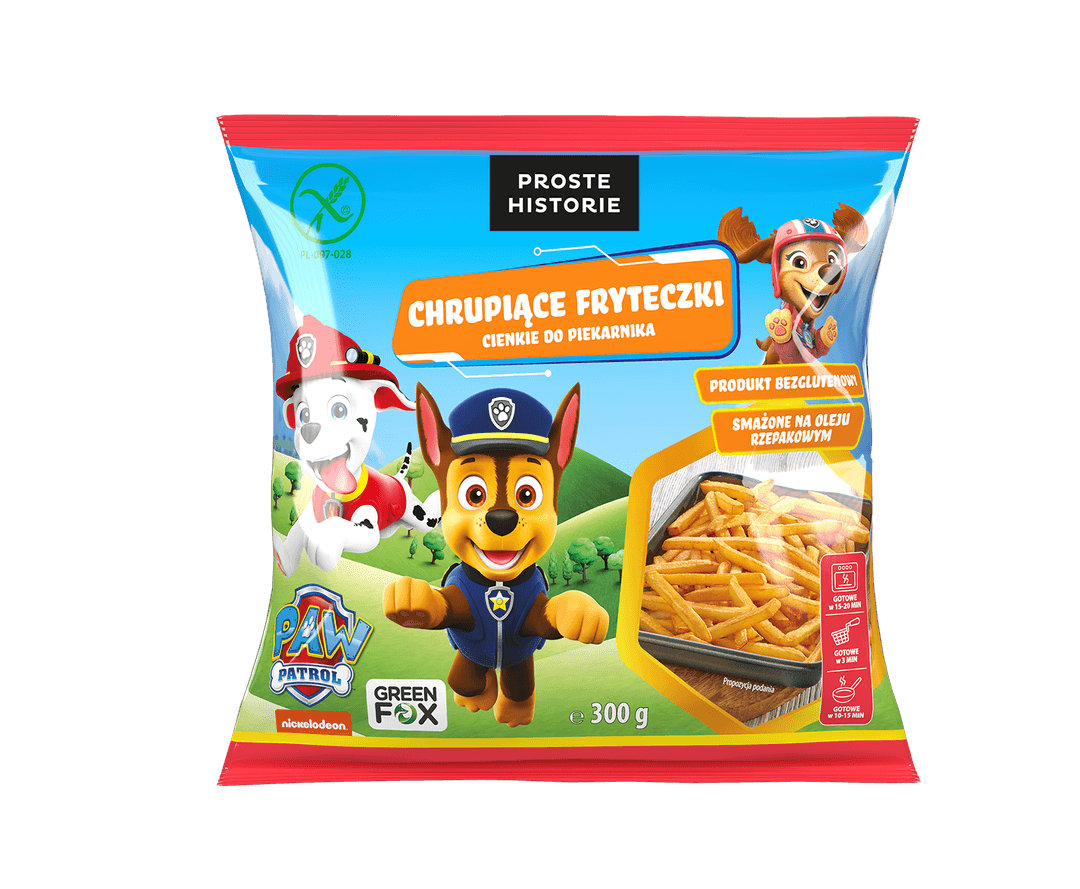 PROSTE HISTORIE Fryteczki Psi Patrol 300 g