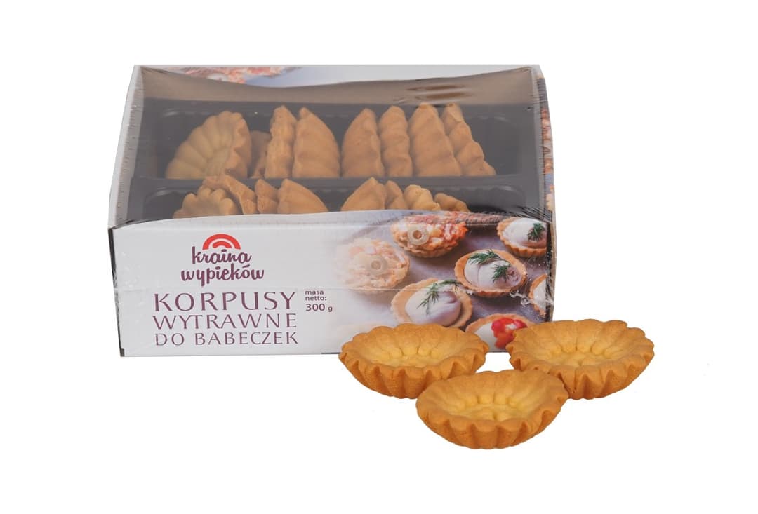 OLSZA KRAINA WYPIEKÓW Wytrawne babeczki korpus 200g