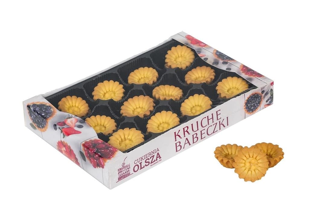 OLSZA KRAINA WYPIEKÓW Kruche babeczki korpus 200g