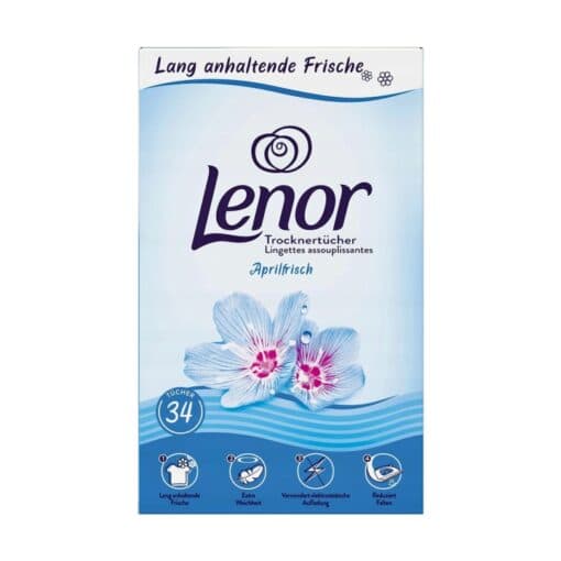 LENOR Chusteczki do suszarki Aprilfrisch 34 szt.