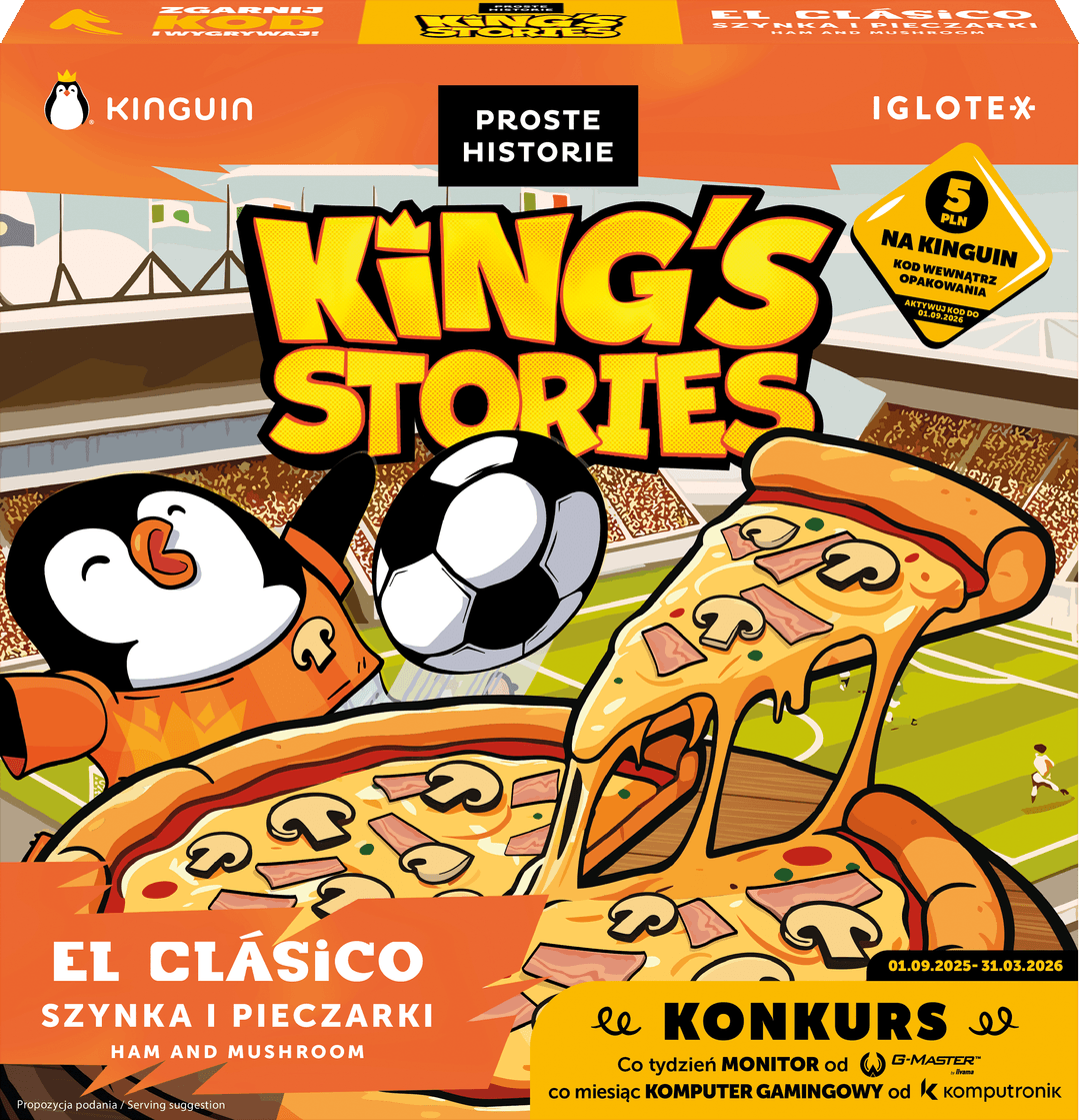 PROSTE HISTORIE BISTRO Pizza z szynką i pieczarkami mrożona 420 g