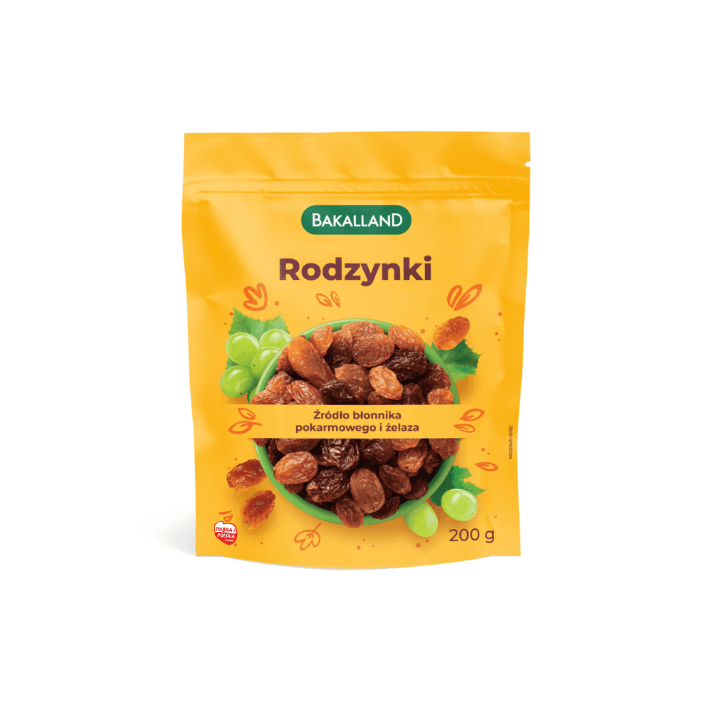 BAKALLAND Rodzynki sułtańskie 200 g