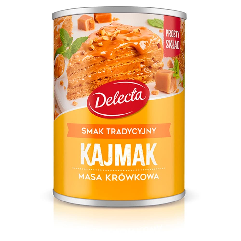 DELECTA Masa krówkowa o smaku tradycyjnym 400 g
