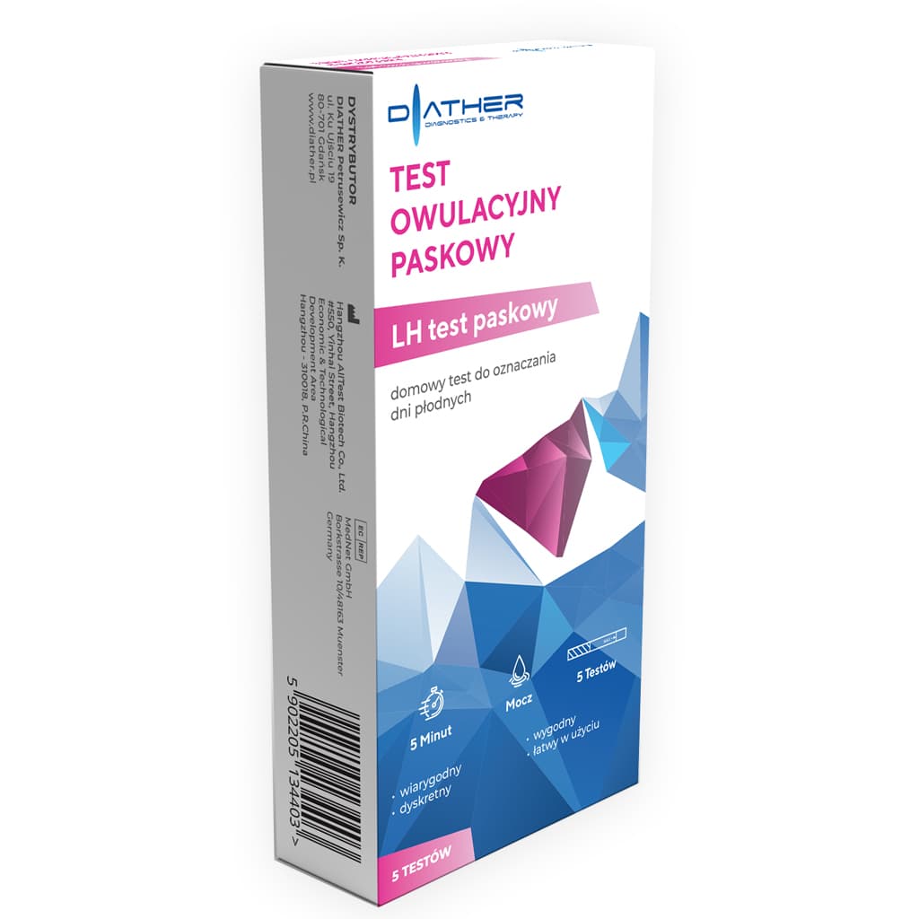 DIATHER Test owulacyjny pasek 5 szt.