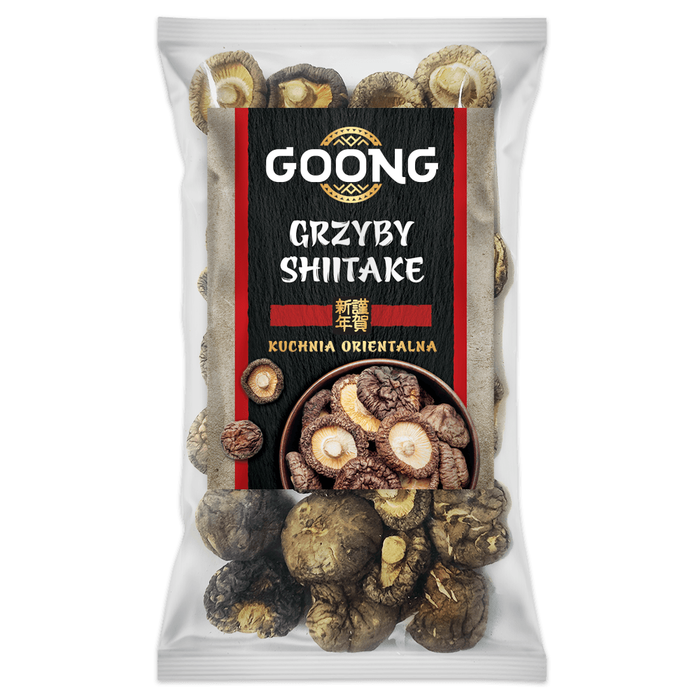 GOONG Grzyby Shiitake całe (suszone) 30g