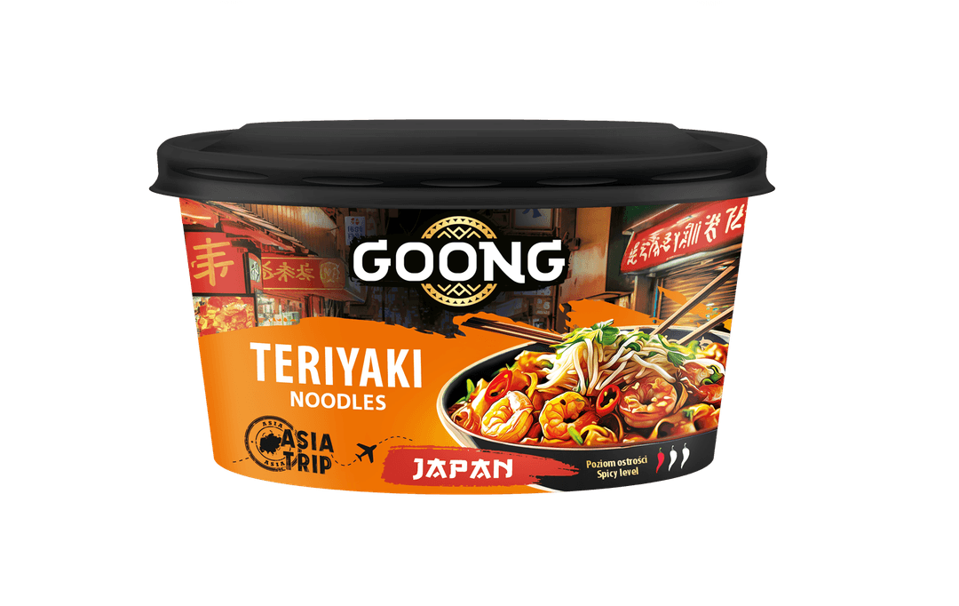 GOONG Teriyaki Noodles danie błyskawiczne 90g