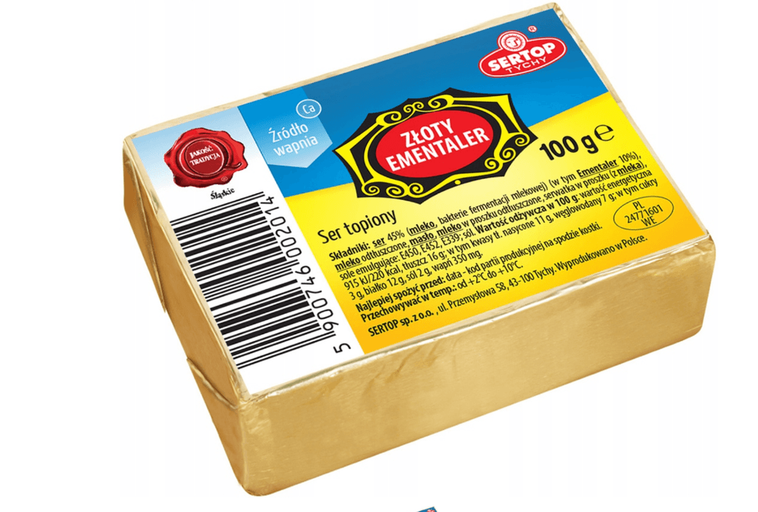 SERTOP Ser topiony Ementaler 100 g
