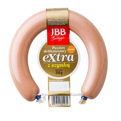 JBB Pasztet delikatesowy z szynką ekstra 250 g