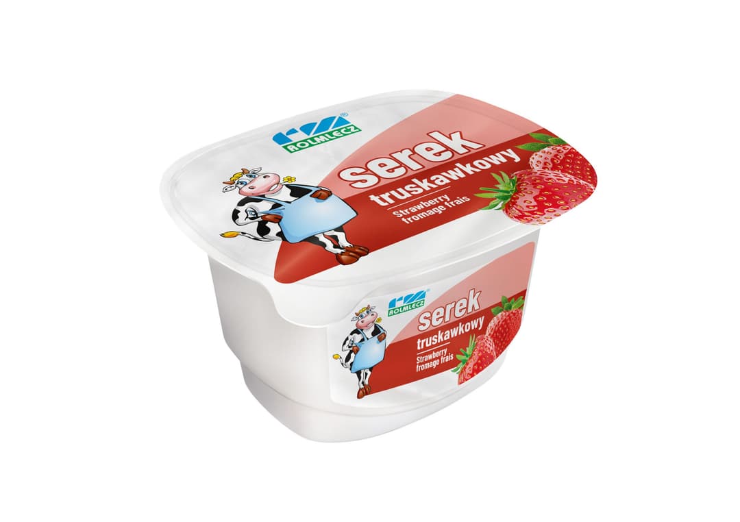 ROLMLECZ Serek homogenizowany truskawkowy 150 g