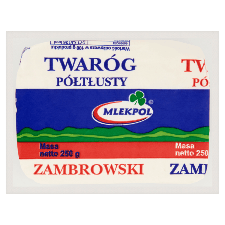 ZAMBROWSKI Twaróg półtłusty 250 g