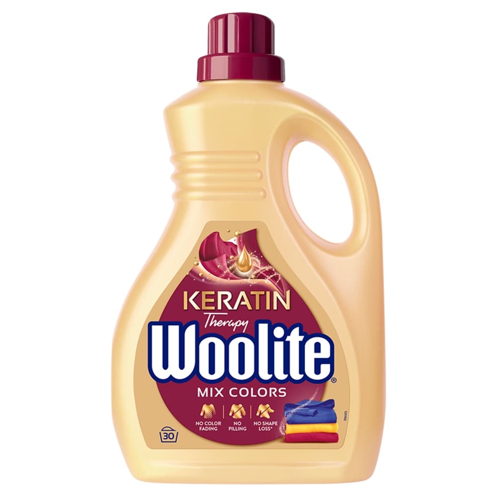 WOOLITE KERATIN THERAPY Płyn do prania Mix Colors 1800 ml