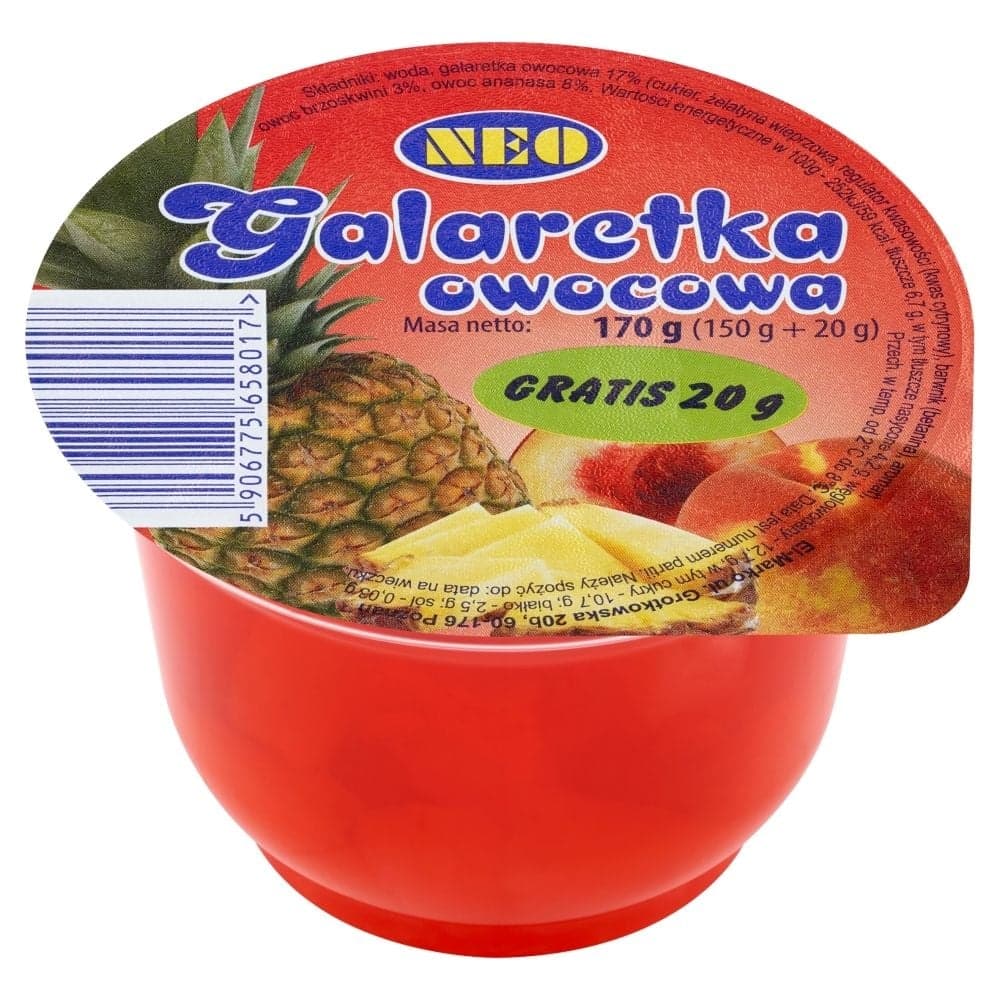 NEO Galaretka z kawałkami owoców 170 g
