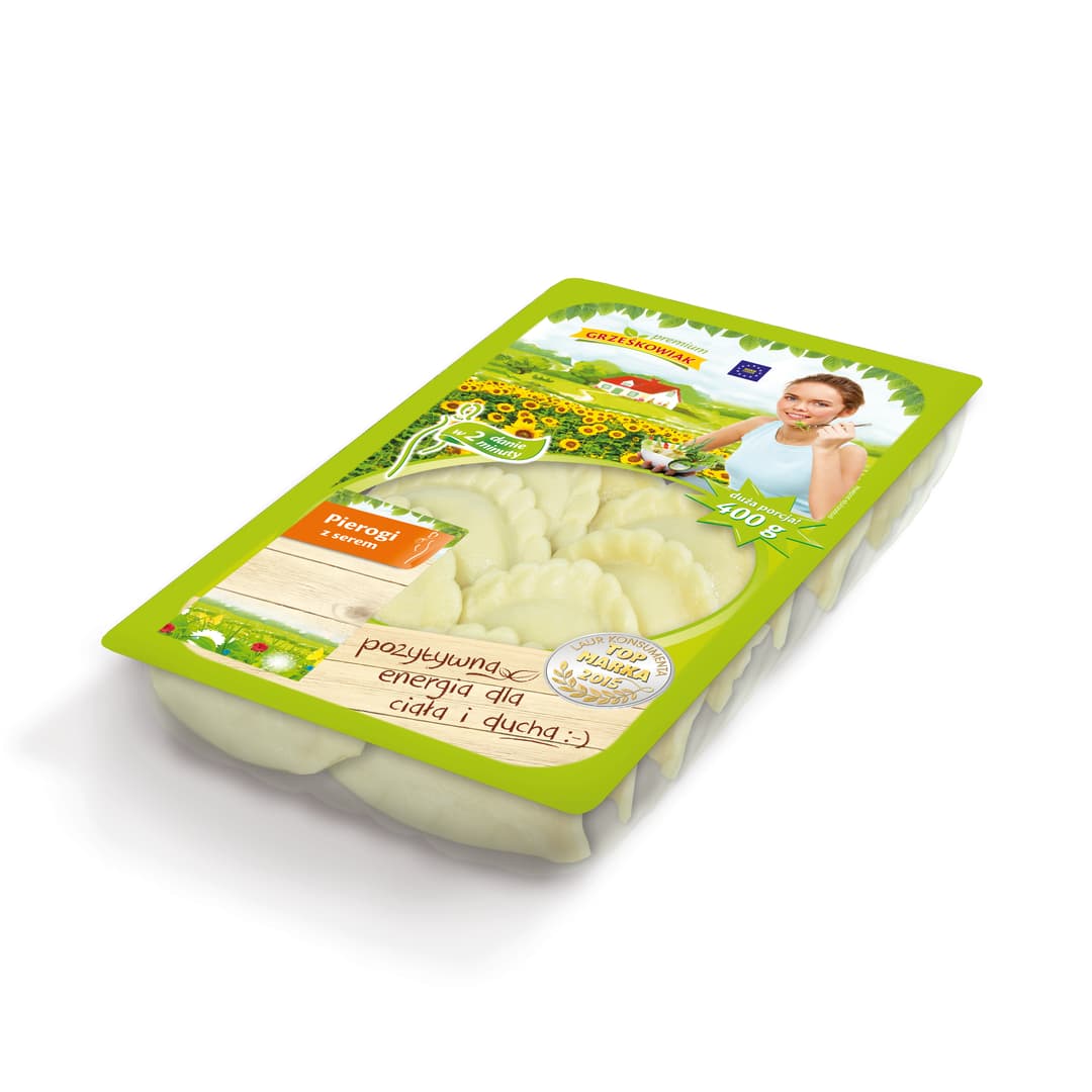 GRZEŚKOWIAK Pierogi z serem 400 g