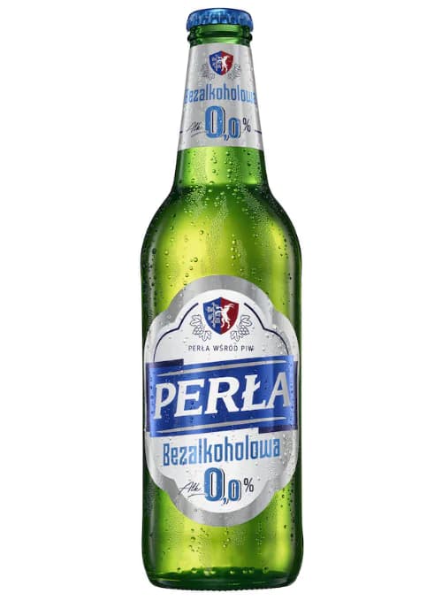PERŁA Piwo jasne bezalkoholowe butelka 500 ml