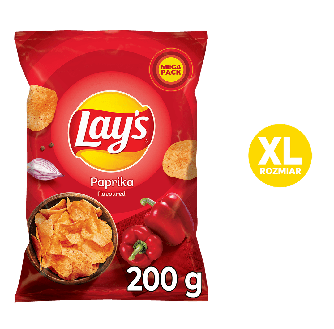 LAY'S Chipsy ziemniaczane o smaku paprykowym 200g