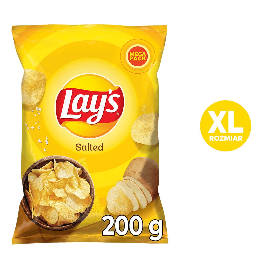 LAY'S Chipsy ziemniaczane solone 200g