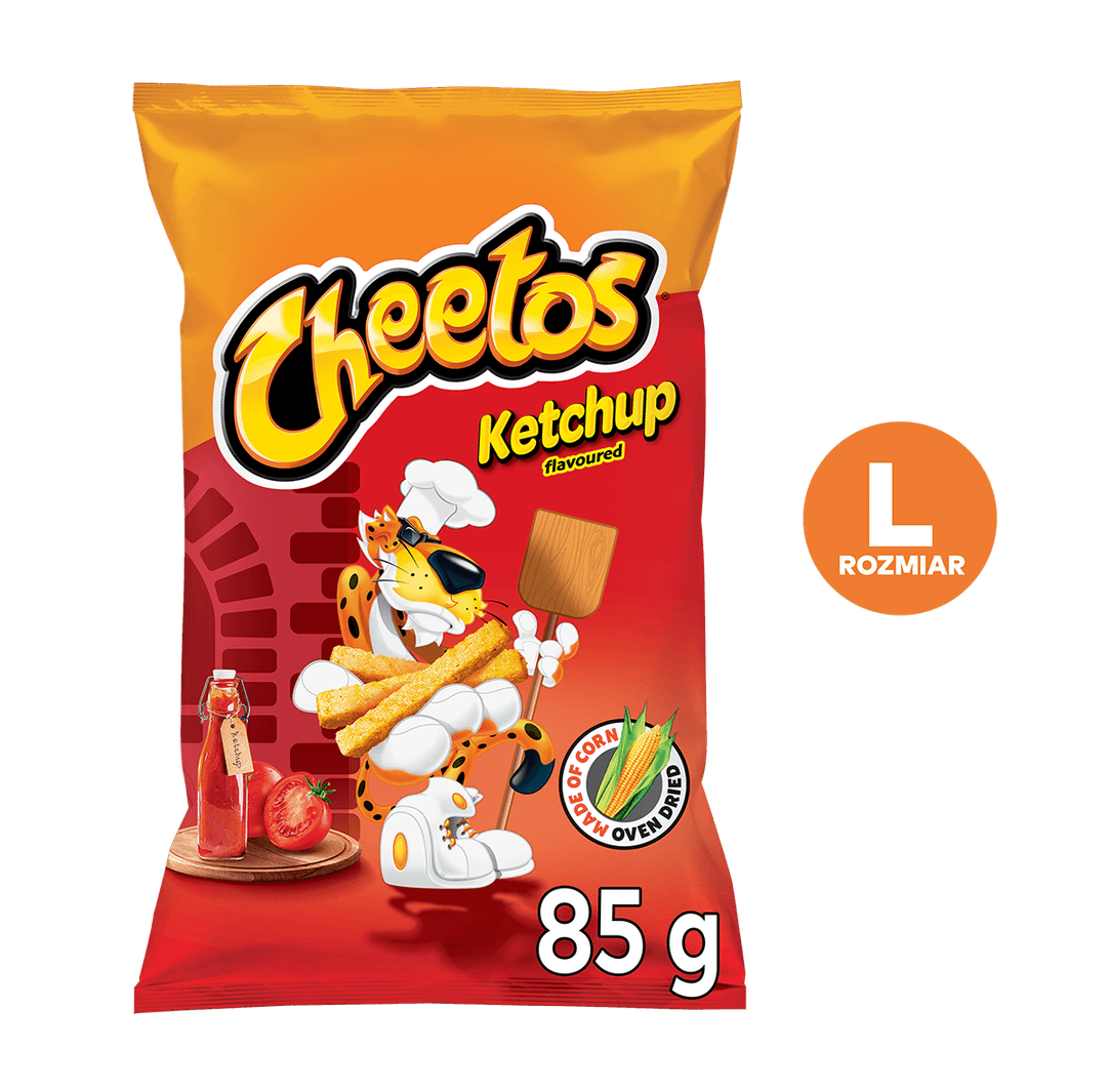 CHEETOS Chrupki Ketchupowe 85g