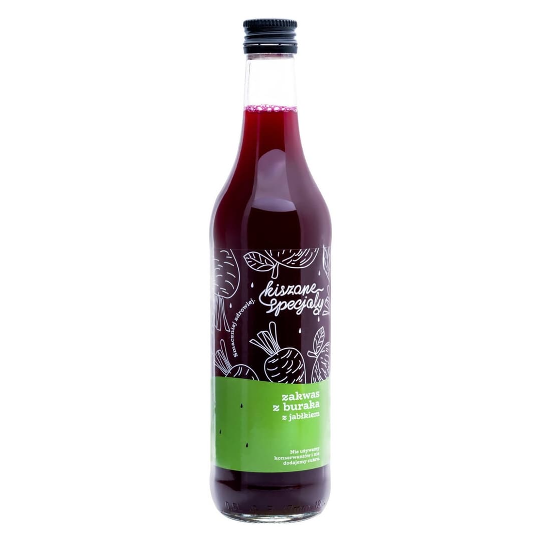 KISZONE SPECJAŁY Zakwas z buraka z jabłkiem 500ml