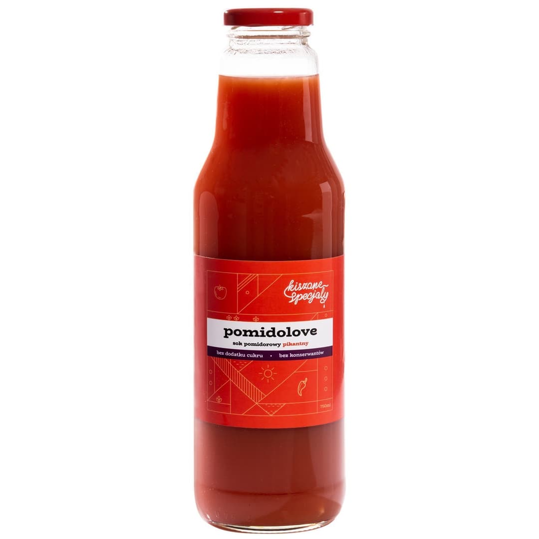 KISZONE SPECJAŁY Sok pomidorowy pikantny 750ml