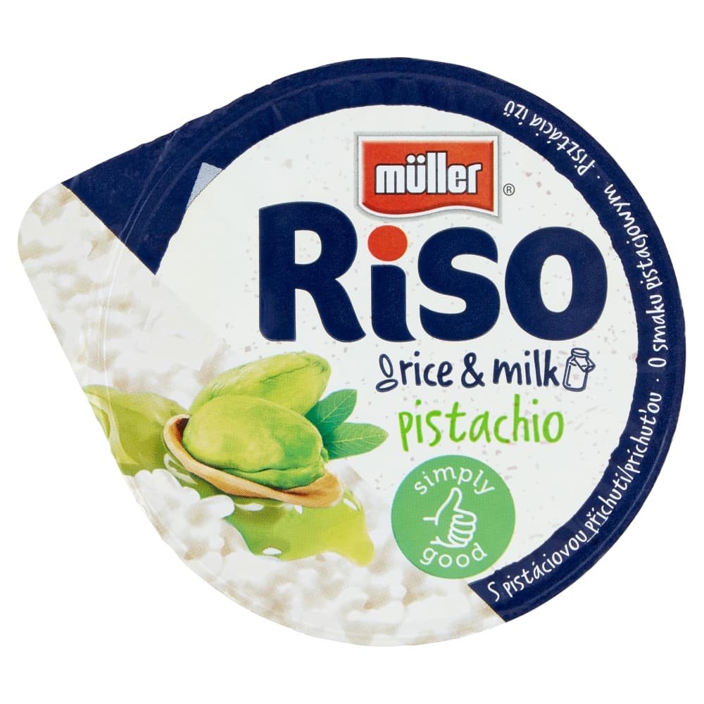 MÜLLER RISO Deser mleczno-ryżowy o smaku pistacjowym 200g