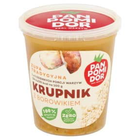 PAN POMIDOR Krupnik z kaszą jęczmienną i warzywami 400 g