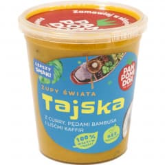 PAN POMIDOR Zupa tajska z curry pędami bambusa i liśćmi kaffir 400 g