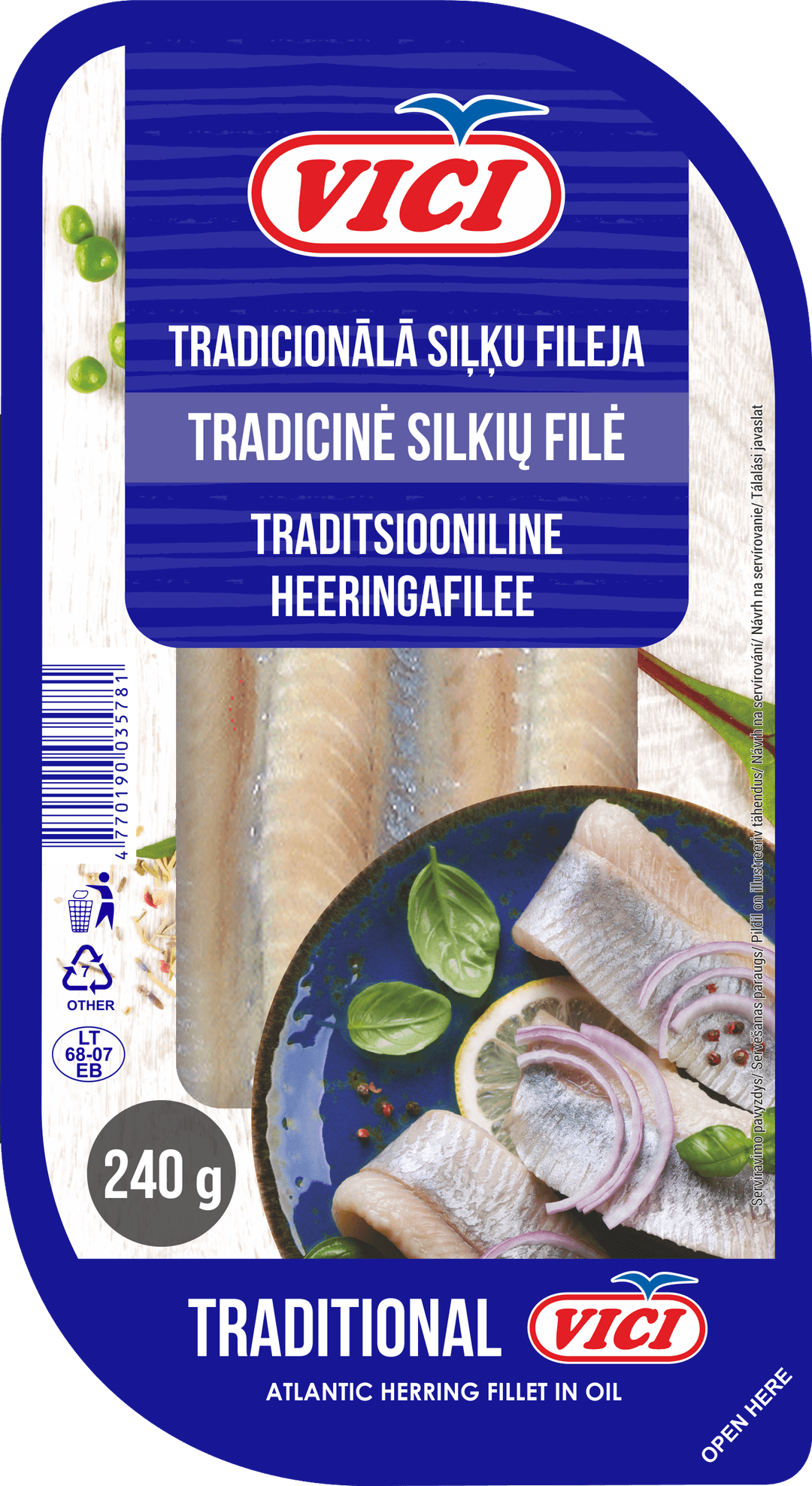 VICI Filety śledziowe tradycyjne 240 g