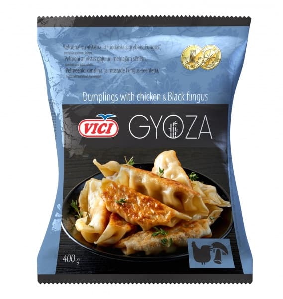 VICI Pierożki Gyoza z Kurczakiem i Grzybami Mun 400g
