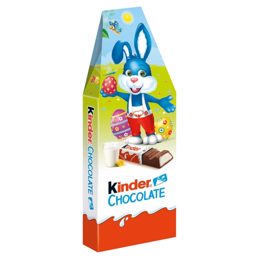 KINDER Batoniki z mlecznej czekolady z nadzieniem mlecznym 200g