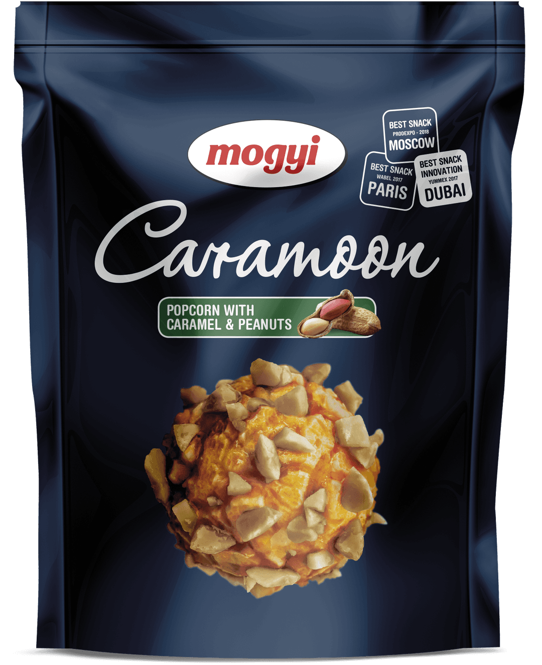 MOGYI Popcorn w polewie karmelowej z orzeszkami 70g