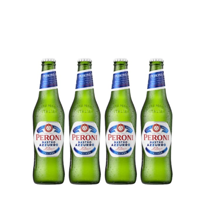 Zestaw PERONI Piwo Nastro Azzurro x4