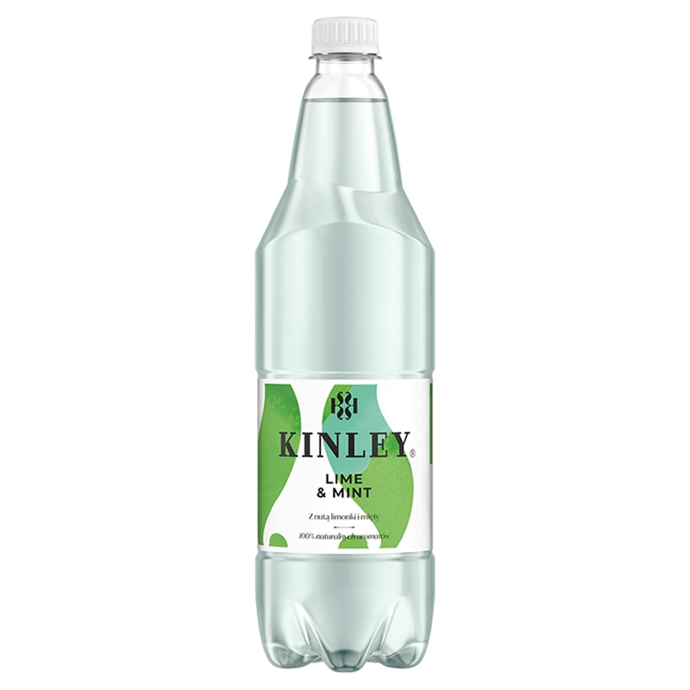 KINLEY Napój gazowany Lime&Mint 1l