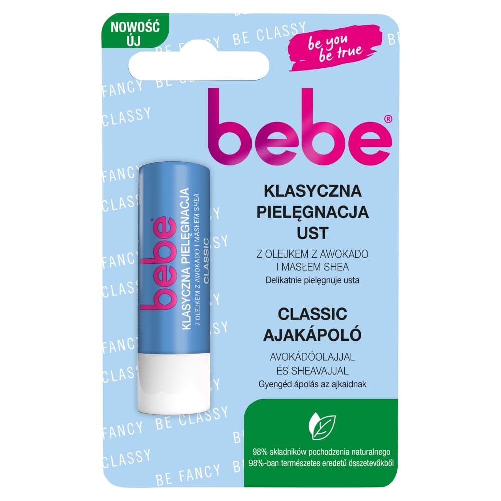 BEBE Klasyczna pomadka do ust 4,9 g