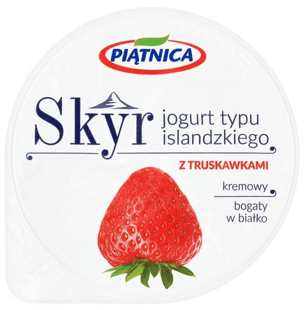 PIĄTNICA Skyr z truskawkami 150 g
