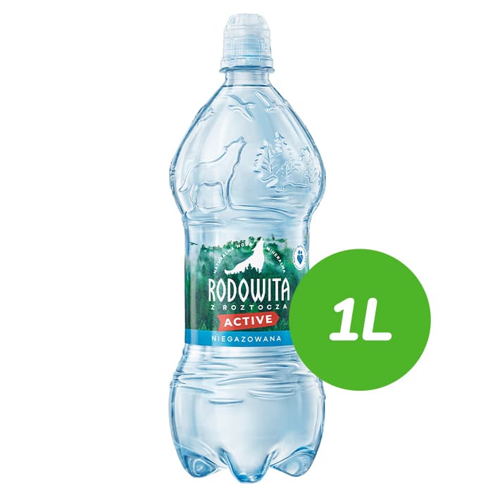 RODOWITA Woda mineralna niegazowana Active 1000ml