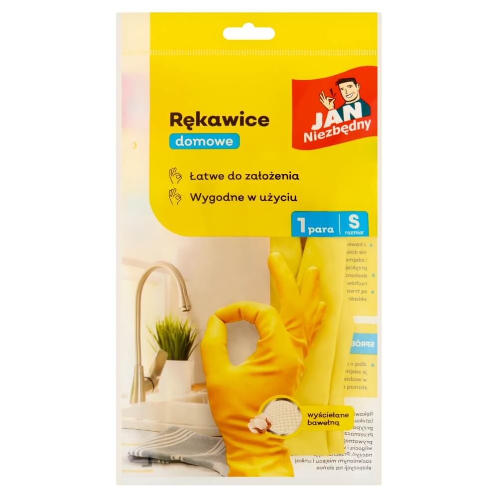 JAN NIEZBĘDNY Rękawice domowe rozmiar S 1 para