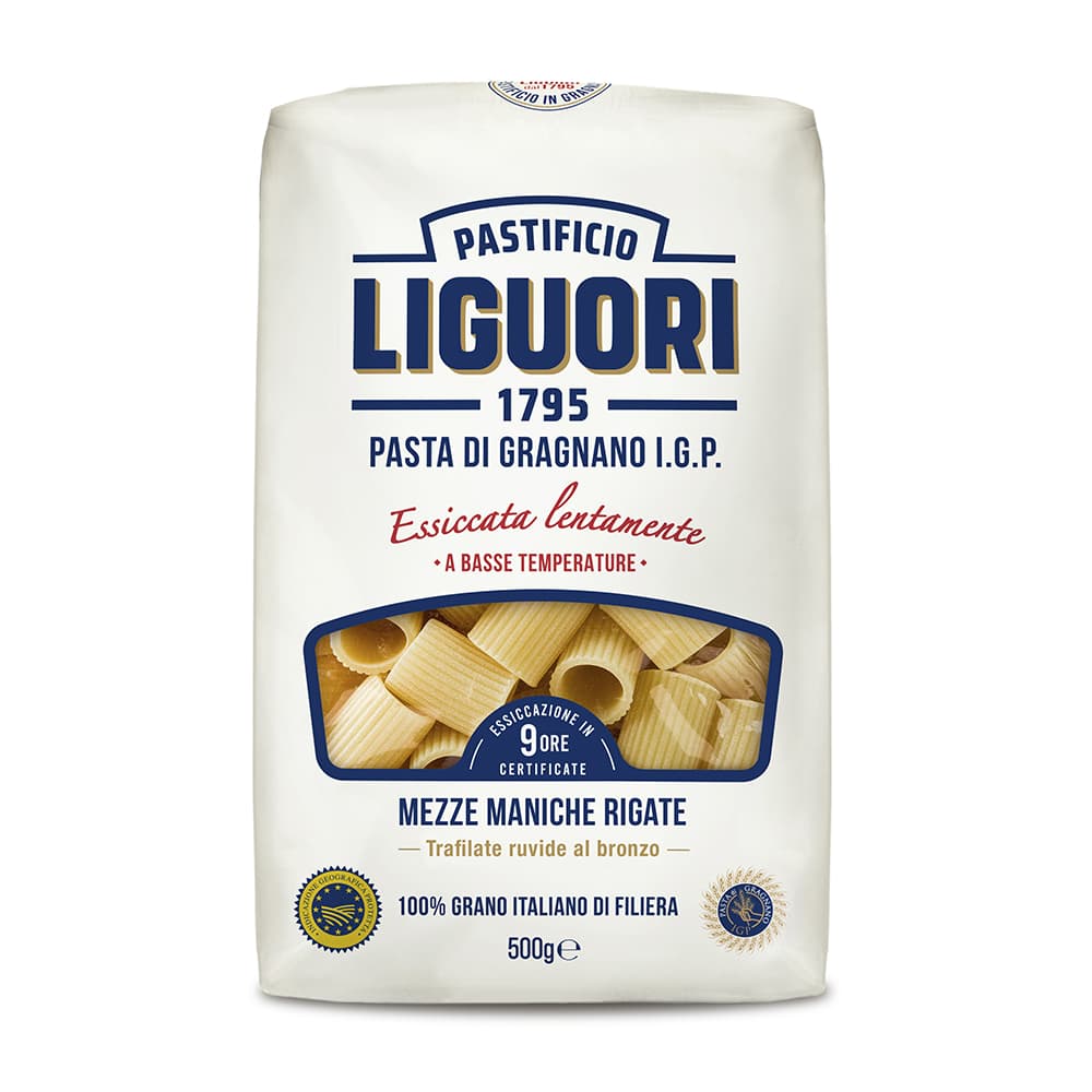 LIGUORI Makaron rigatoni mezze IGP 500g