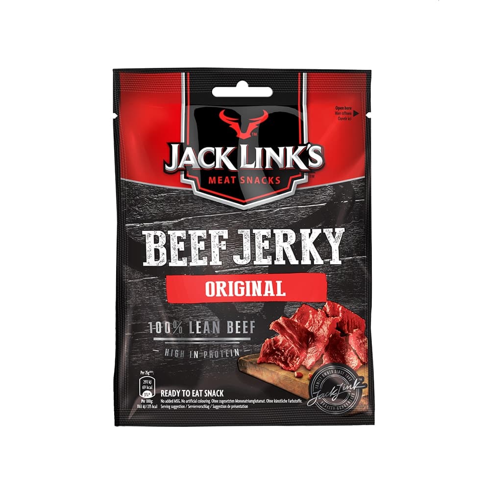 JACK LINK'S BEEF JERKY Wołowina suszona Original 25 g