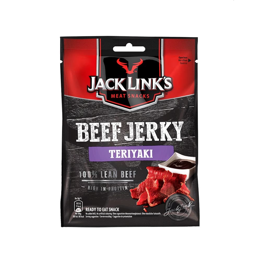 JACK LINK'S BEEF JERKY Wołowina suszona Teriyaki 25 g