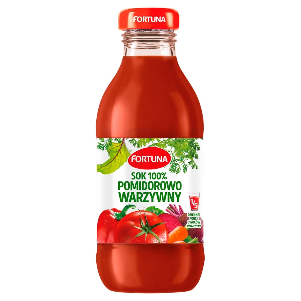 FORTUNA Sok 100% pomidorowo warzywny 300 ml