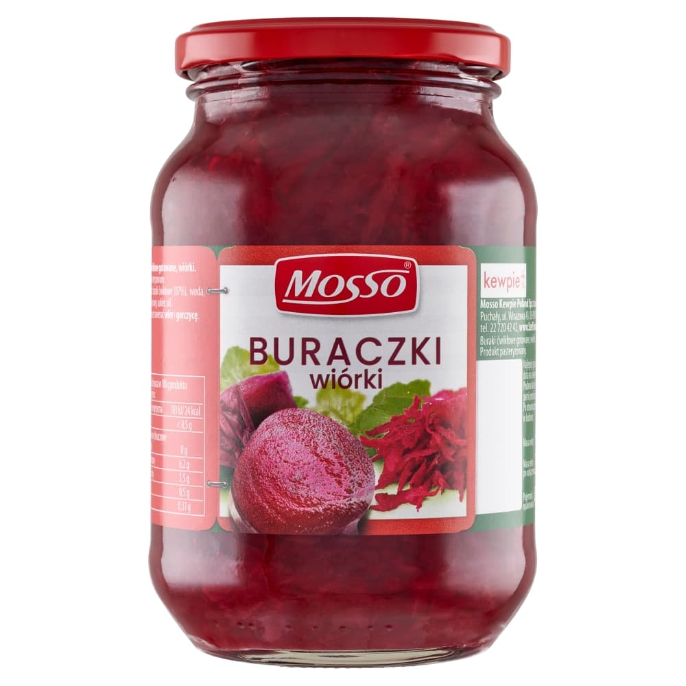 MOSSO Buraczki wiórki 450ml